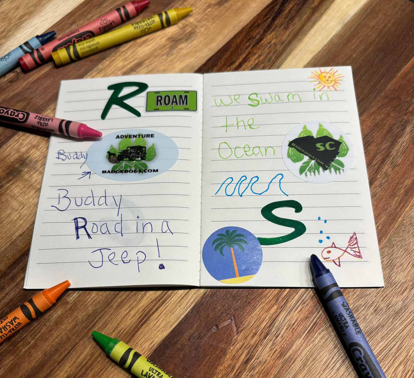 Badge Dogs Passport and Pen!